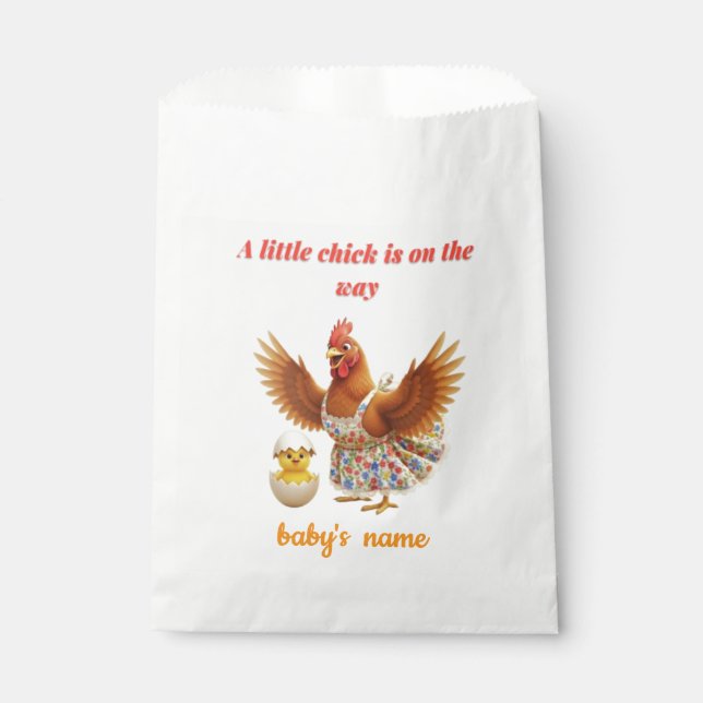 Twinkle Twinkle Little Star Baby shower Favour Bag (Front)