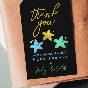 Twinkle Twinkle Little Star Baby Shower Thank You Gift Tags