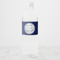 Twinkle Twinkle Little Star Baby Shower Water Bott