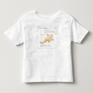 Twinkle Twinkle Little Star Boho Autumn Personaliz Toddler T-shirt