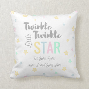 Twinkle Twinkle Little Star - Custom Baby Pillow