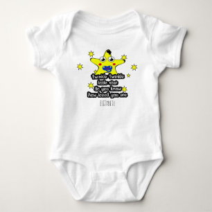 Twinkle Twinkle Little Star Cute Star Baby Bodysuit