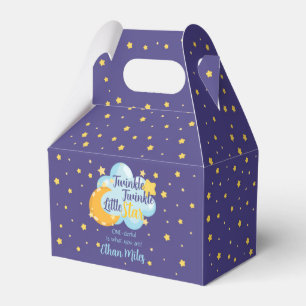 Twinkle Twinkle Little Star Cute Starry birthday Favor Box