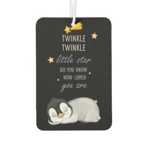 Twinkle, Twinkle Little Star for Sleep Penguin  Air Freshener
