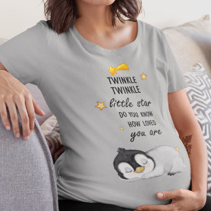 Twinkle, Twinkle Little Star for Sleep Penguin  T- T-Shirt