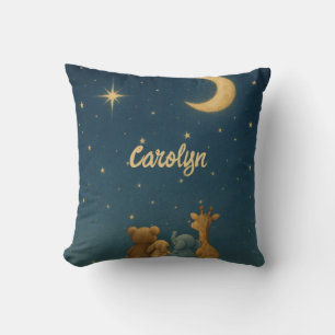 Twinkle Twinkle Little Star Nursery Custom Throw Pillow