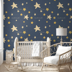 Twinkle Twinkle Little Star Pattern Wallpaper