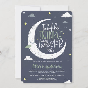 Twinkle, twinkle little star photo birthday party