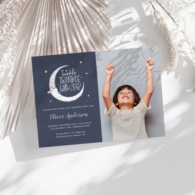 Twinkle, twinkle little star photo birthday party (Creator Uploaded)