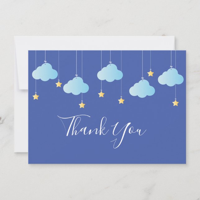 Twinkle Twinkle Little Star Thank You Blue (Front)