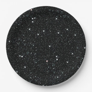 TWINKLE, TWINKLE, LITTLE STARS (outer space) ~ Paper Plate