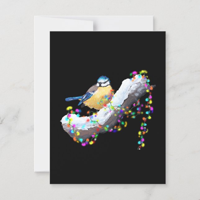 Twinkle Twinkle Little Tit Magnetic Invitation (Front)