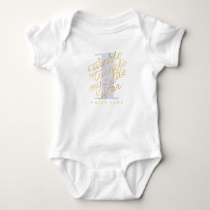 Twinkle twinkle my little star baby bodysuit