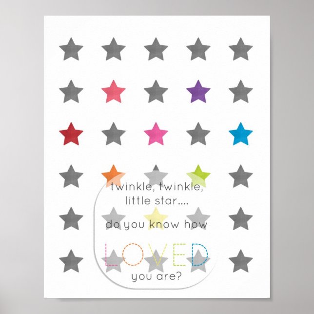 Twinkle Twinkle Print (Front)