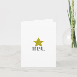 TWINKLE TWINKLE THANK YOU BABY SHOWER CARD
