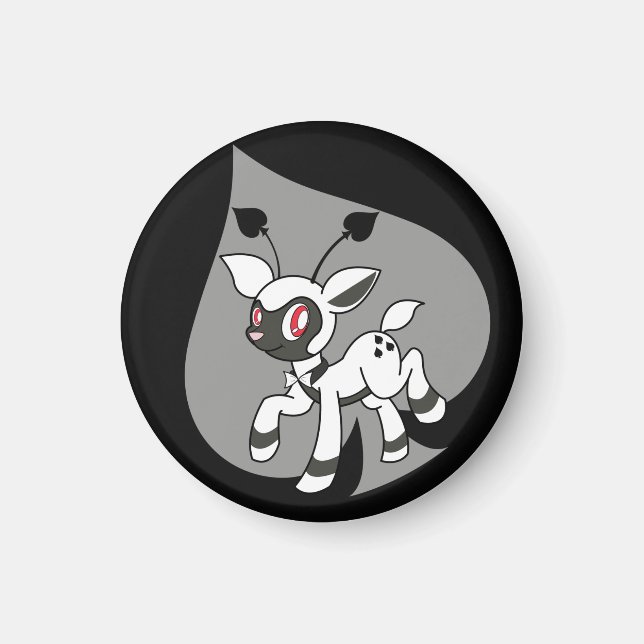 TwinkleDears Spade Magnet (Front)