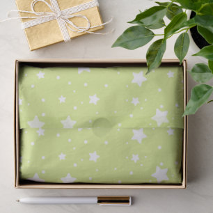 Twinkling Starry Night Sky Pattern Tissue Paper