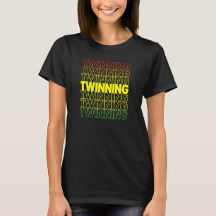 Twinning Twin Mom Dad Twin Brother Twin Sister Sib T-Shirt