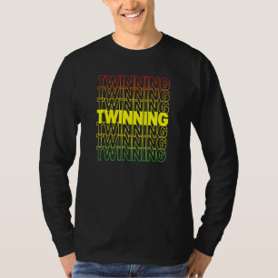 Twinning Twin Mom Dad Twin Brother Twin Sister Sib T-Shirt