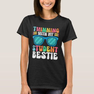 Twinning with My Student Bestie Spirit Week Best F T-Shirt