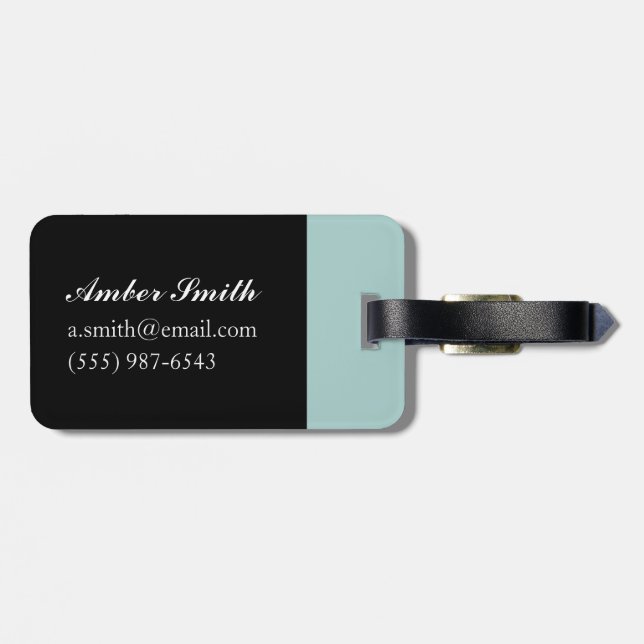Twins 2013 luggage tag (Back Horizontal)