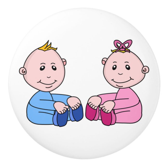 TWINS CERAMIC KNOB (Front)