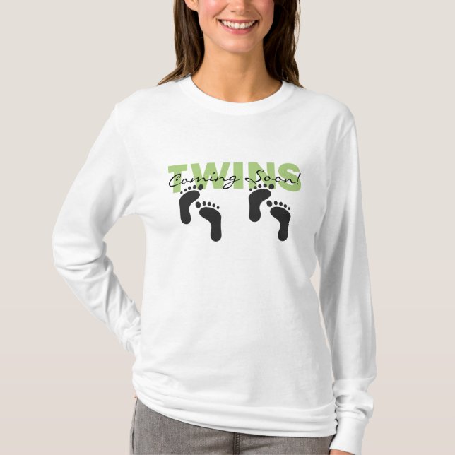 TWINS Coming Soon! T-Shirt (Front)
