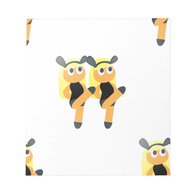 twins emoji notepad (Front)