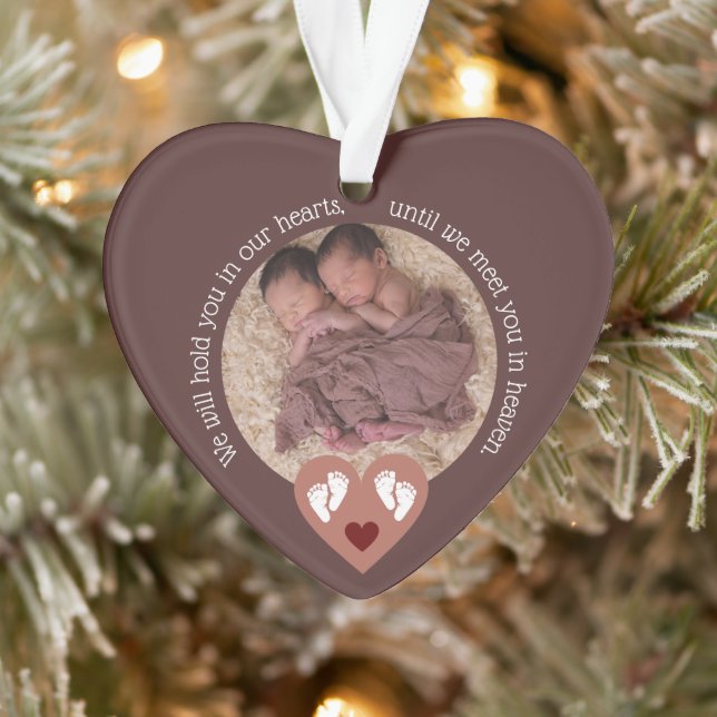 Twins fausse couche Baby Loss Memorial Stillborn (Arbre)