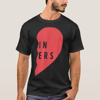 Twins Gift Twin Sisters Heart Matching Set 2 of T-Shirt