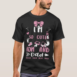 Twins I'm So Cute Mom And Dad Doubled Their Ne...  T-Shirt