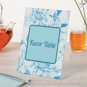 Twins in Bloom Pedestal Sign