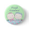 Twins in Crib, Grandparent Pin
