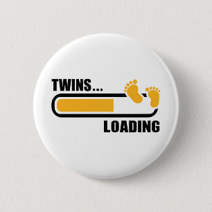 Twins loading 2 inch round button