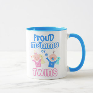 Twin's Mom Mother's Day Twin Boy & Girl Mug
