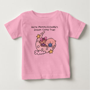 Twins Mommy and Daddy's Dream T-shirt