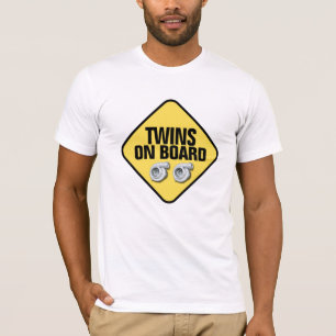 Twins on Board T-Shirt
