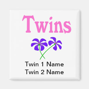 Twins (Pink) Magnet