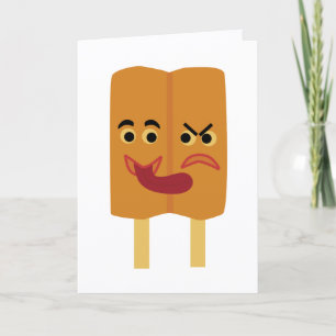 Twins Popsicle Card