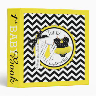 Twins Tie Tutu Memory Book Album Binder