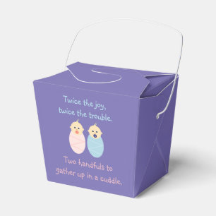 Twins = Twice the Joy Favor Box