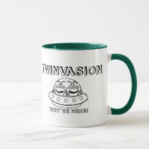 TWINVASION "They're Here!" Mug