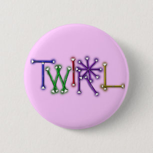 Twirl 2 Inch Round Button