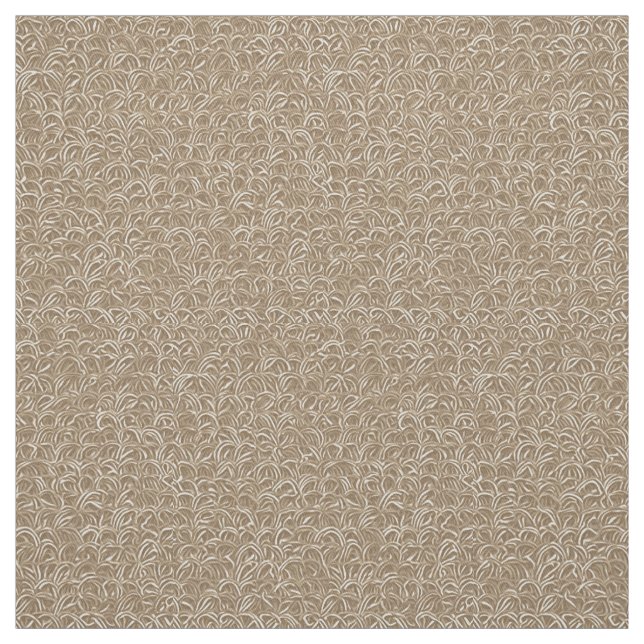 Twirl Beige Brown  Fabric (Swatch)