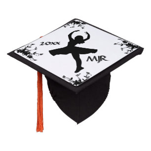 Twirl Dancer Graduation Cap Topper