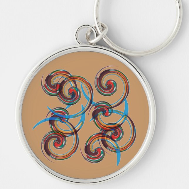 Twirl Keychain (Front)