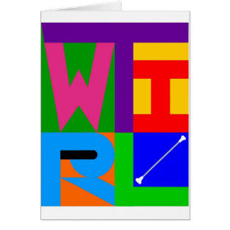 "TWIRL" Note Catd