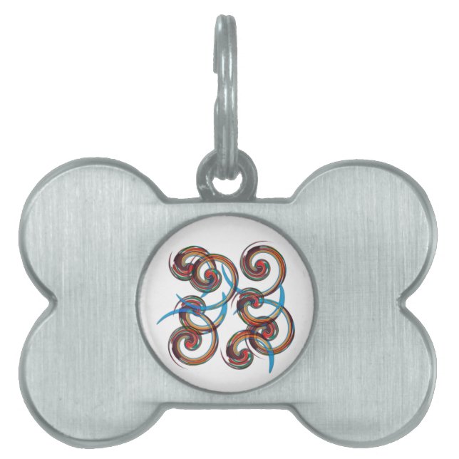 Twirl Pet Tag (Front)