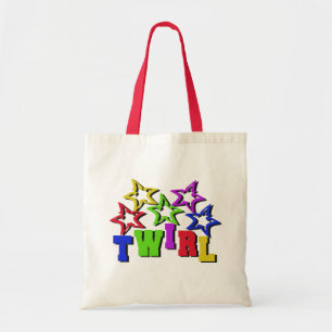 Twirl Stars Tote Bag