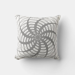 Twirl  throw pillow